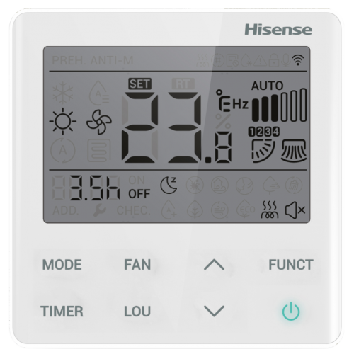 HISENSE Внутренние блоки настенного типа серии ZOOM FREE Match DC Inverter R32 AMS-07UW4RYRKB01